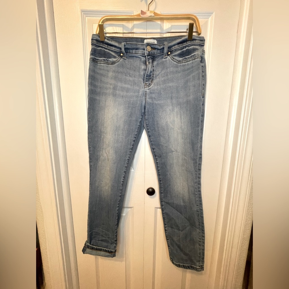 Meritage cropped skinny jeans